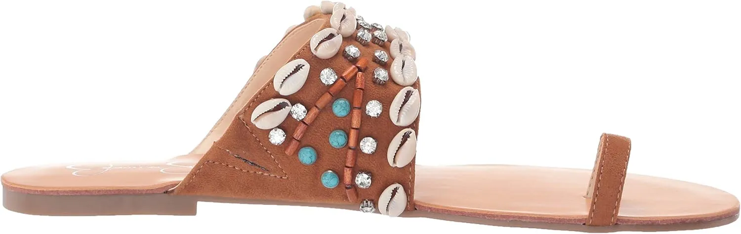 Jessica Simpson Women's Abira Slide Sandal Flat