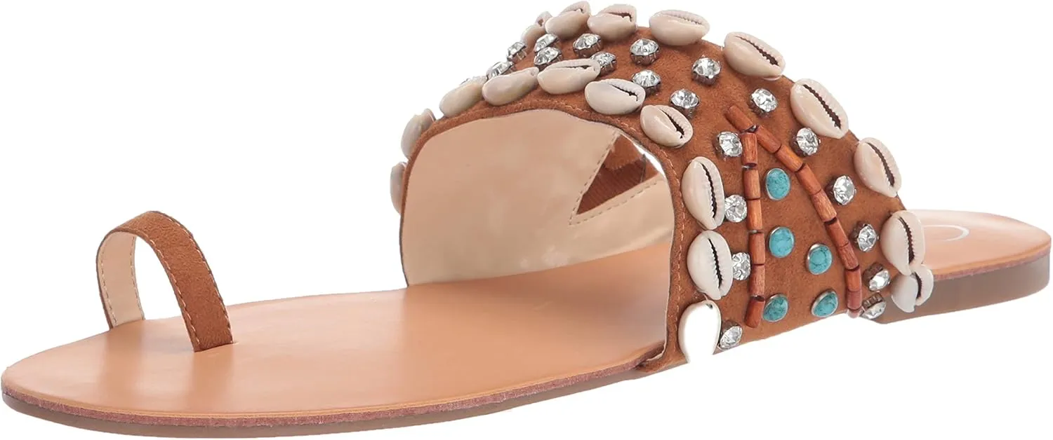 Jessica Simpson Women's Abira Slide Sandal Flat