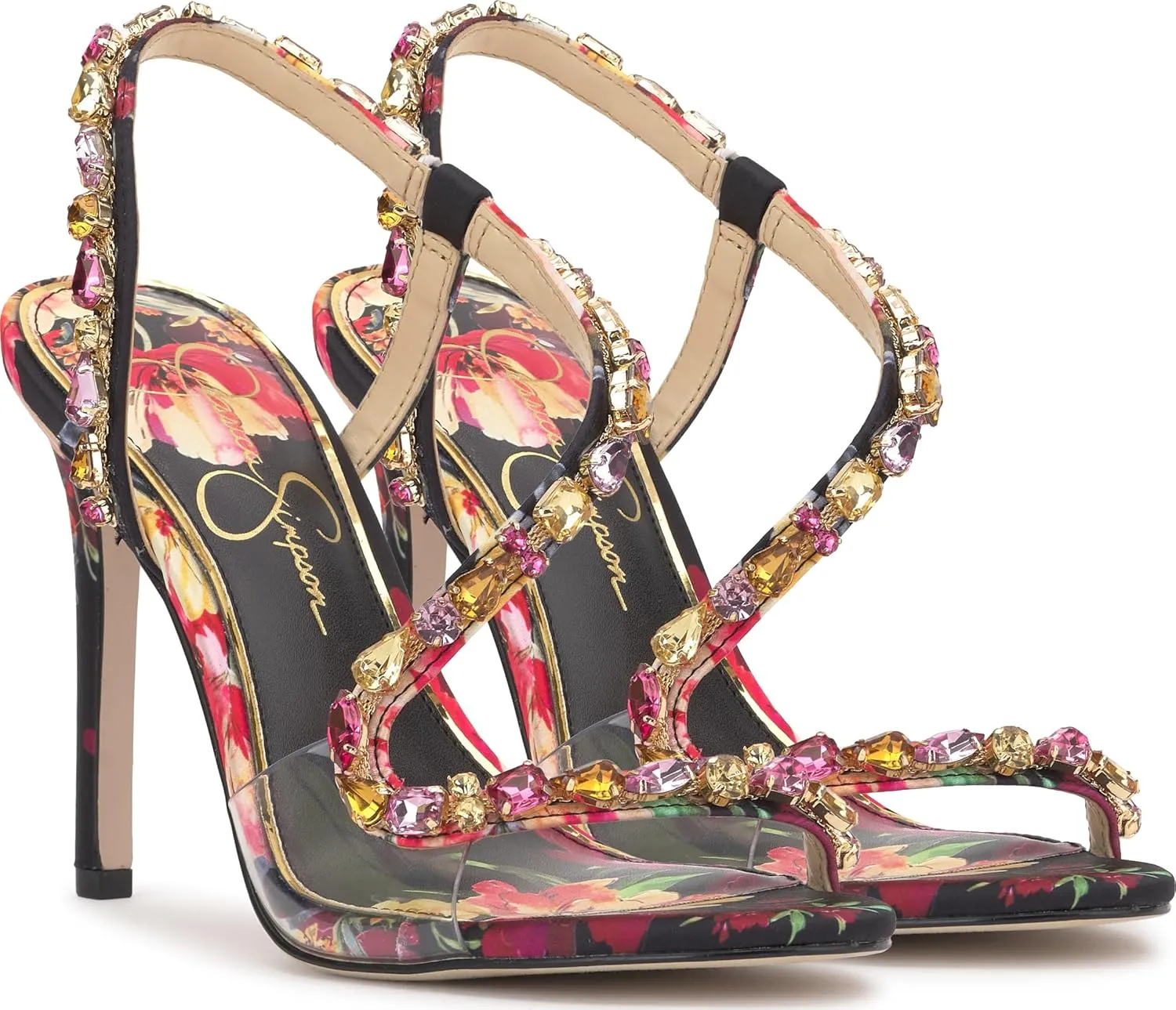 Jessica Simpson Women's Jaycin Embellished Heeled Sandal