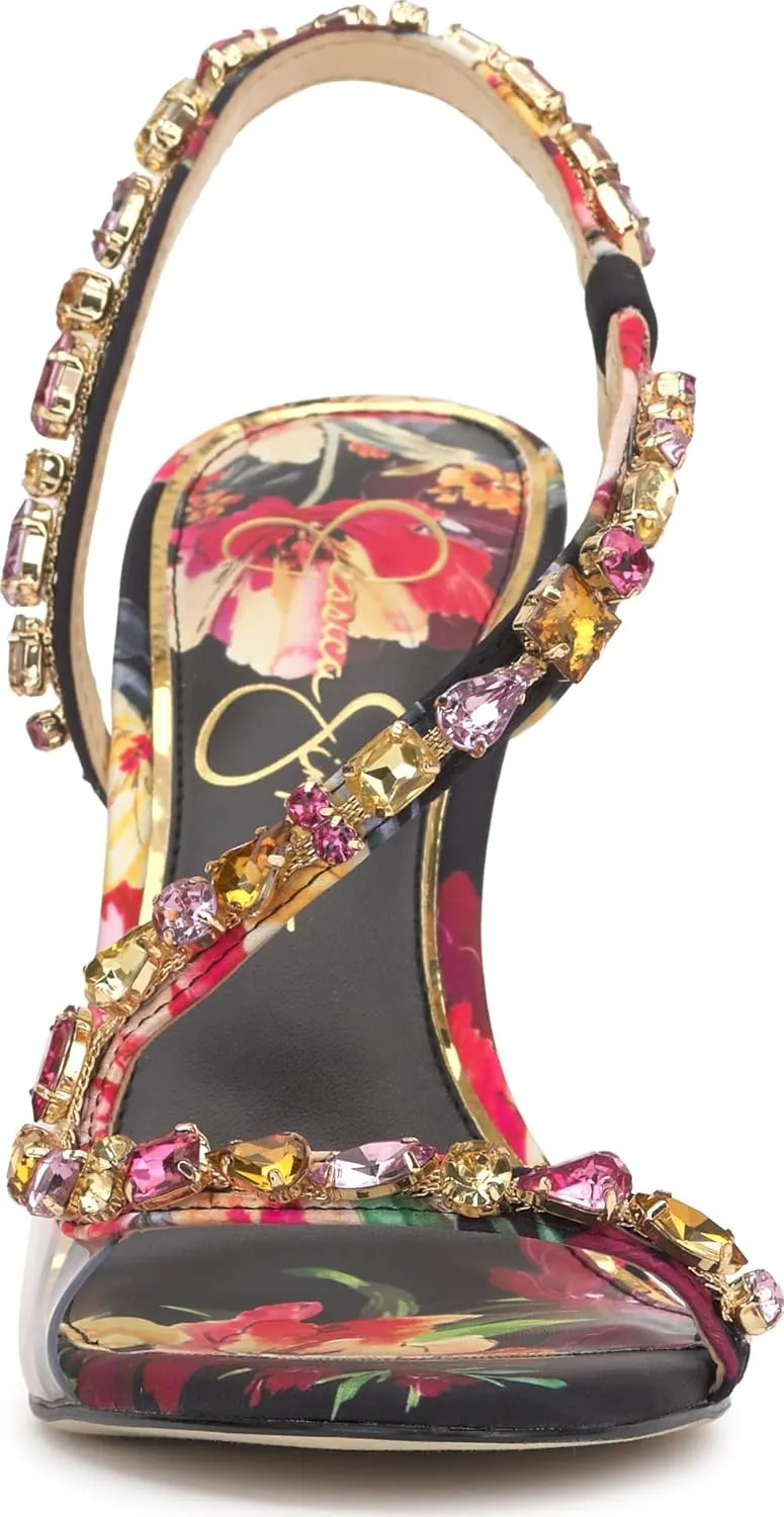 Jessica Simpson Women's Jaycin Embellished Heeled Sandal