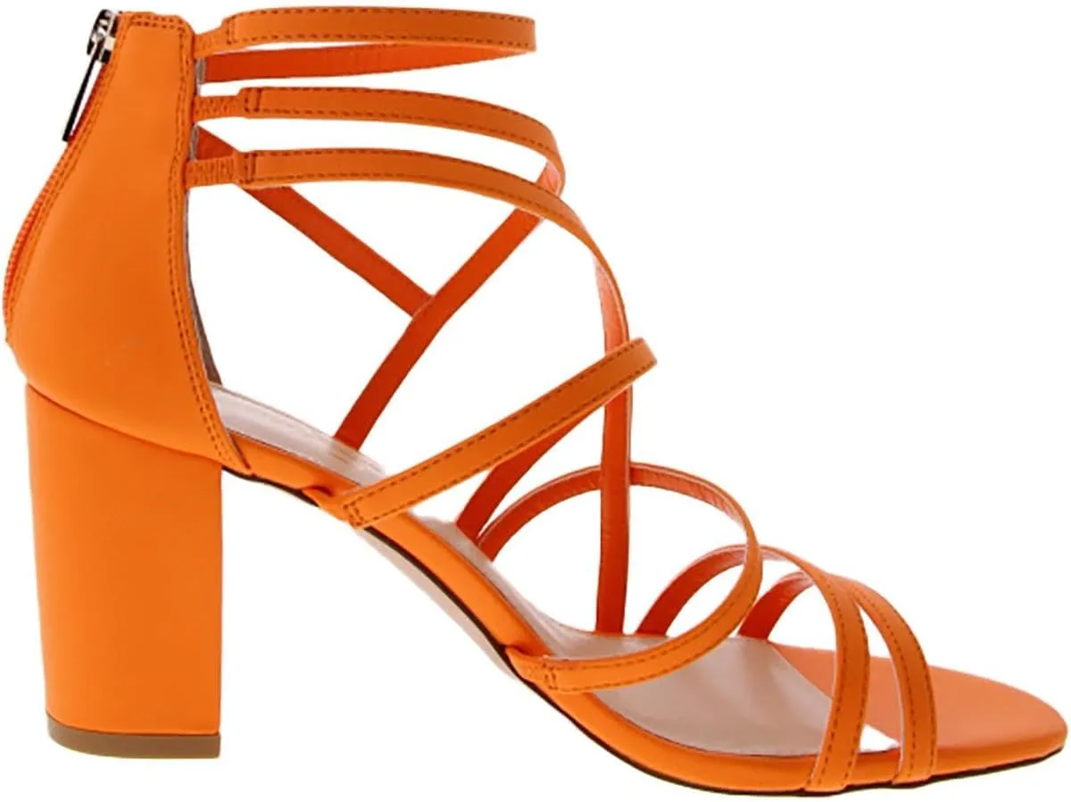 Jessica Simpson Women's Stassey Strappy Block Heel Sandal Heeled
