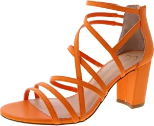 Jessica Simpson Women's Stassey Strappy Block Heel Sandal Heeled
