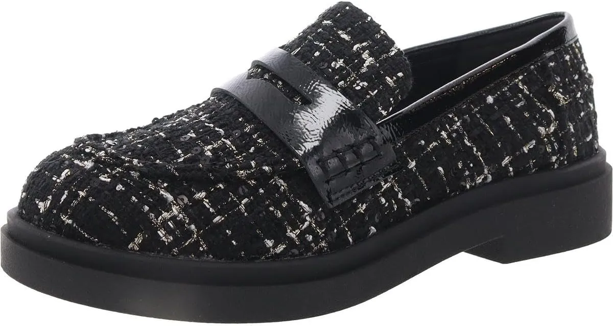 Jessica Simpson Womens Xuris Round Toe Slip On Loafers