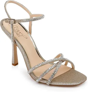 Jewel Badgley Mischka Georgia Strappy Sandal Stiletto