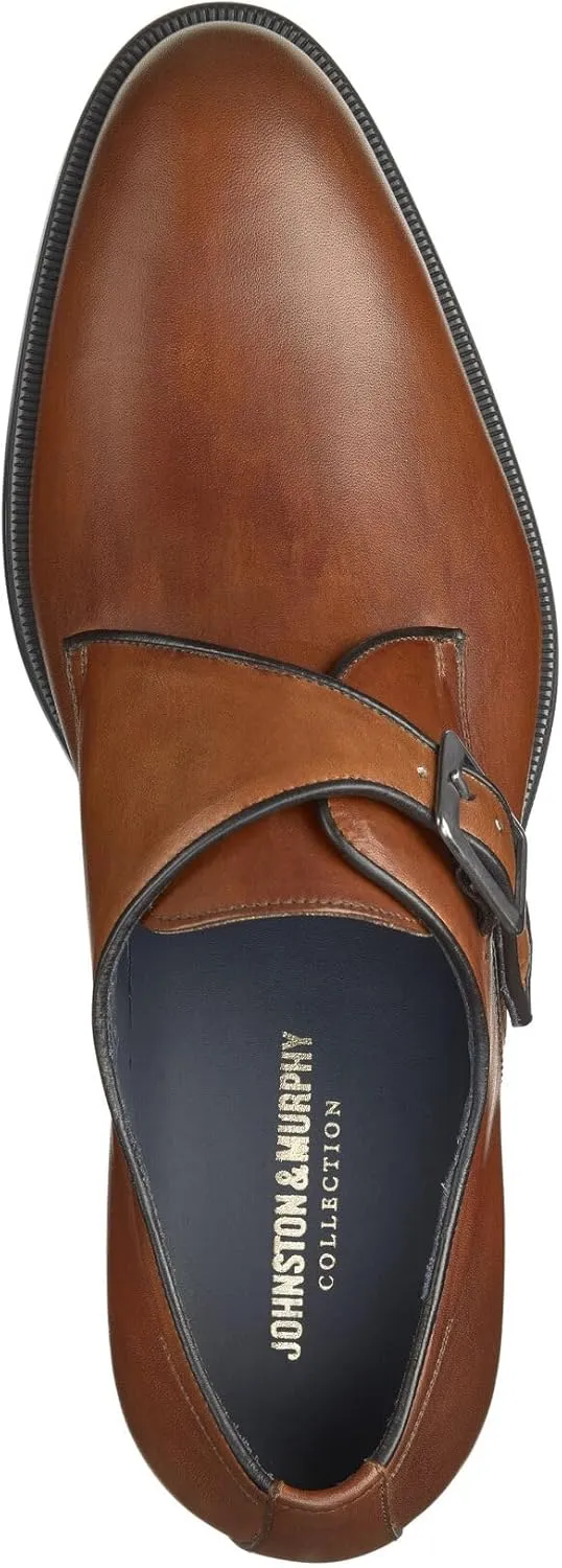 Johnston & Murphy Flynch Monk Strap Slip-On Dress Shoe