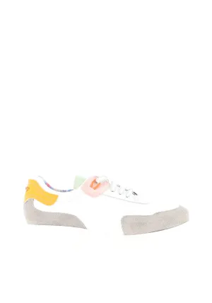 Jose Saenz Colour Block Trainers, White Multi