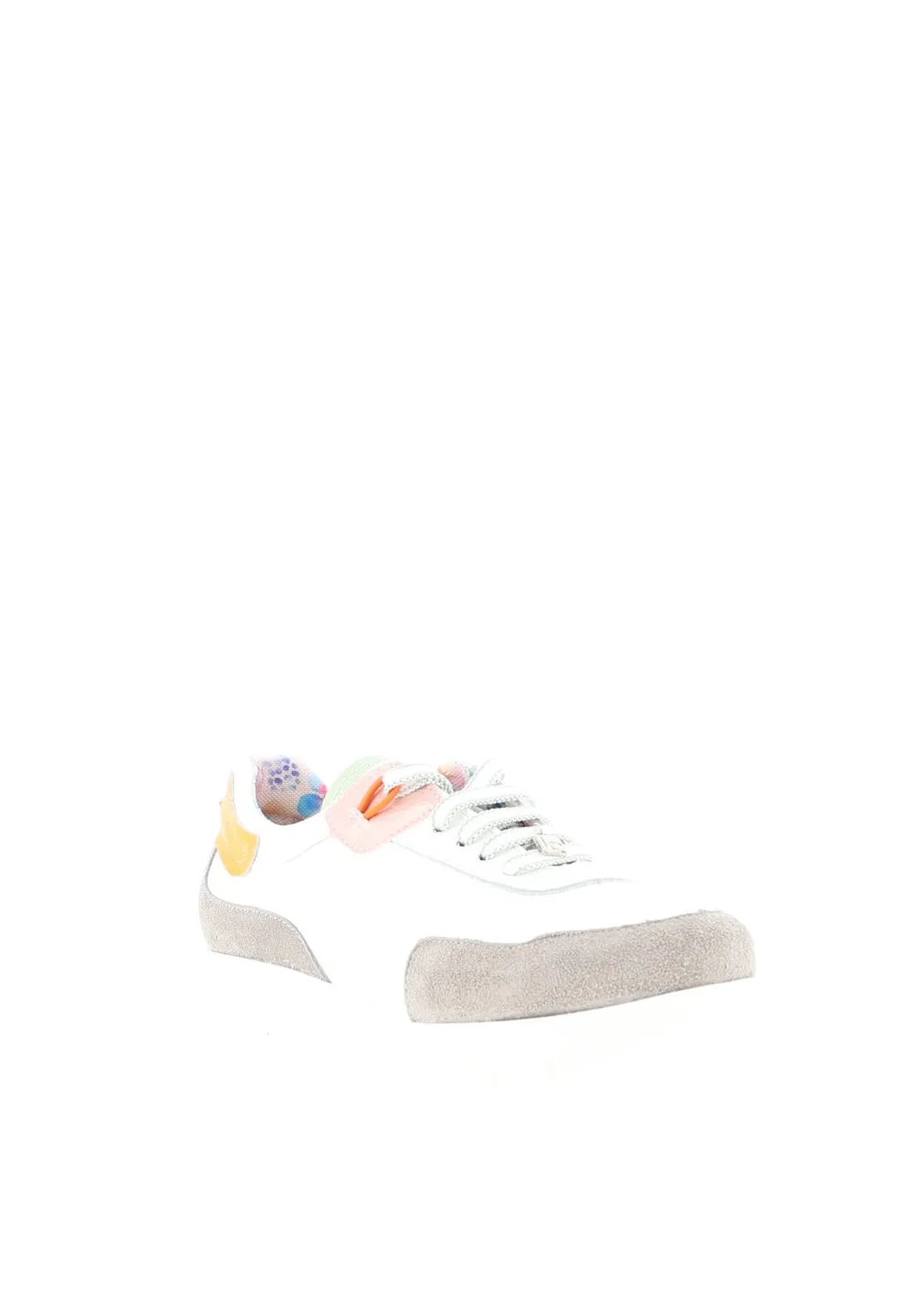 Jose Saenz Colour Block Trainers, White Multi
