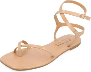Journee Collection Women's Charra Flat Sandal