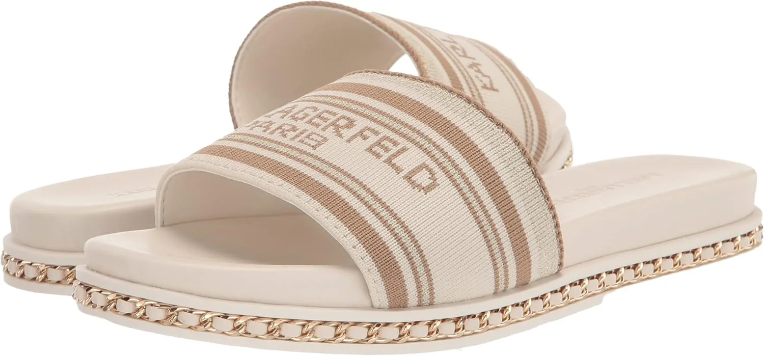 KARL LAGERFELD Women's Blix Flat Slide