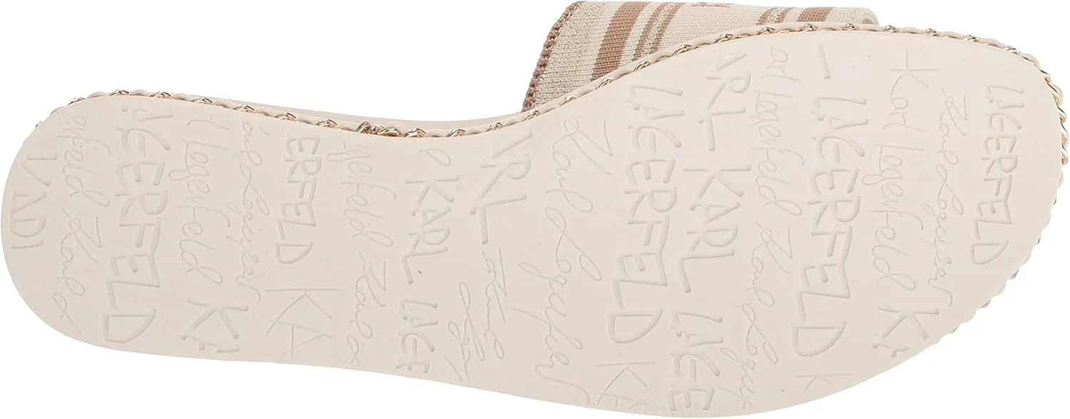 KARL LAGERFELD Women's Blix Flat Slide