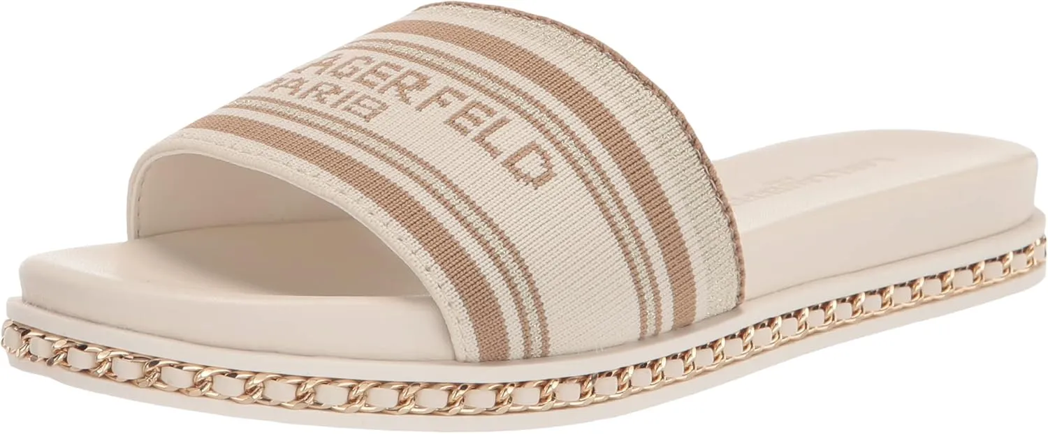 KARL LAGERFELD Women's Blix Flat Slide