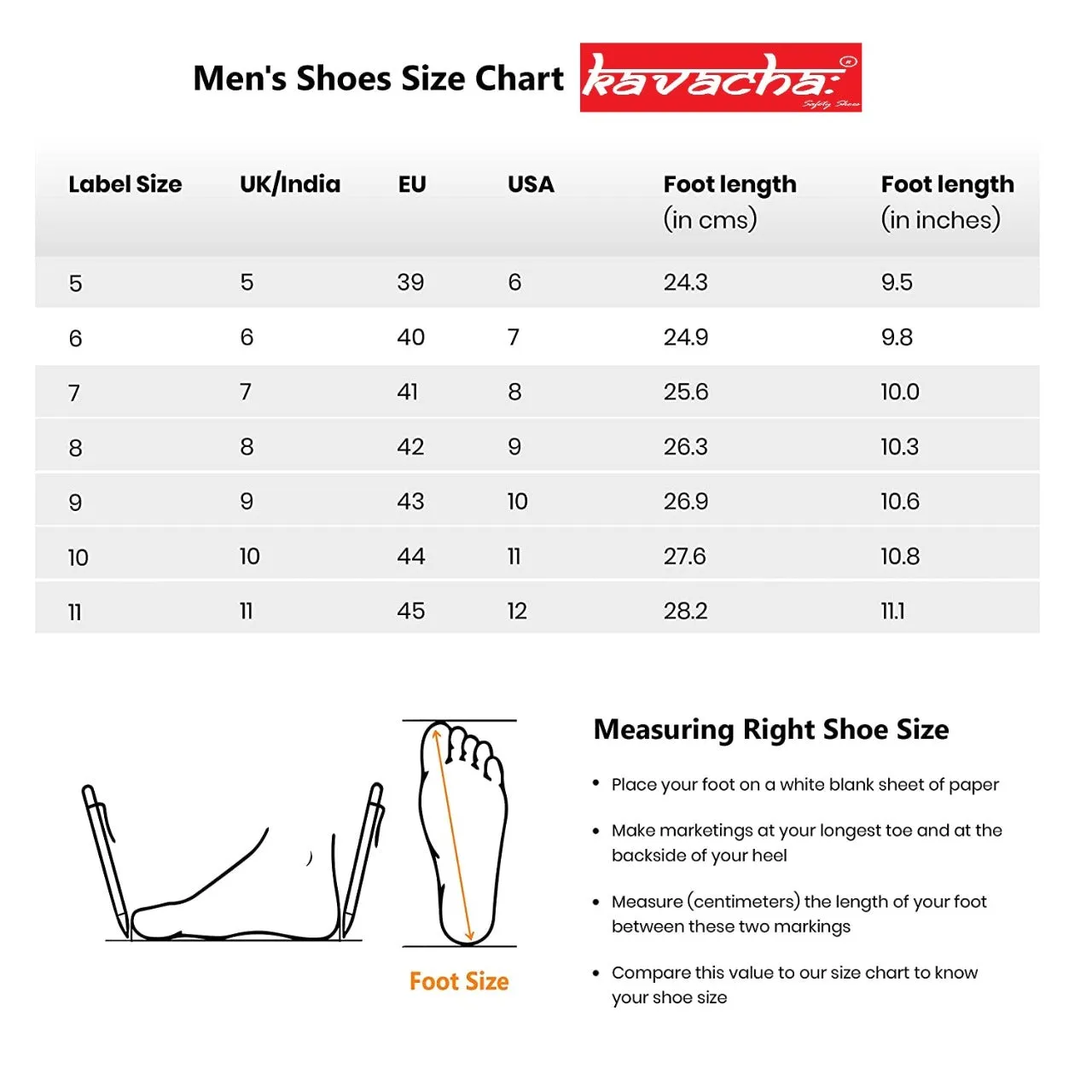 Kavacha Suede Leather Steel Toe Safety Shoe R 501 PU Sole