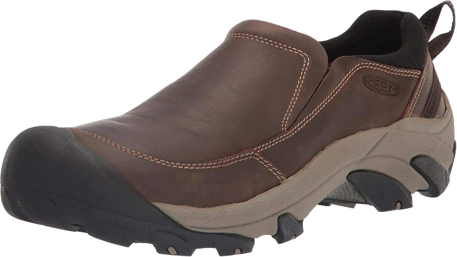 KEEN Men's Targhee 2 Soho Slip on Casual Leather Shoe
