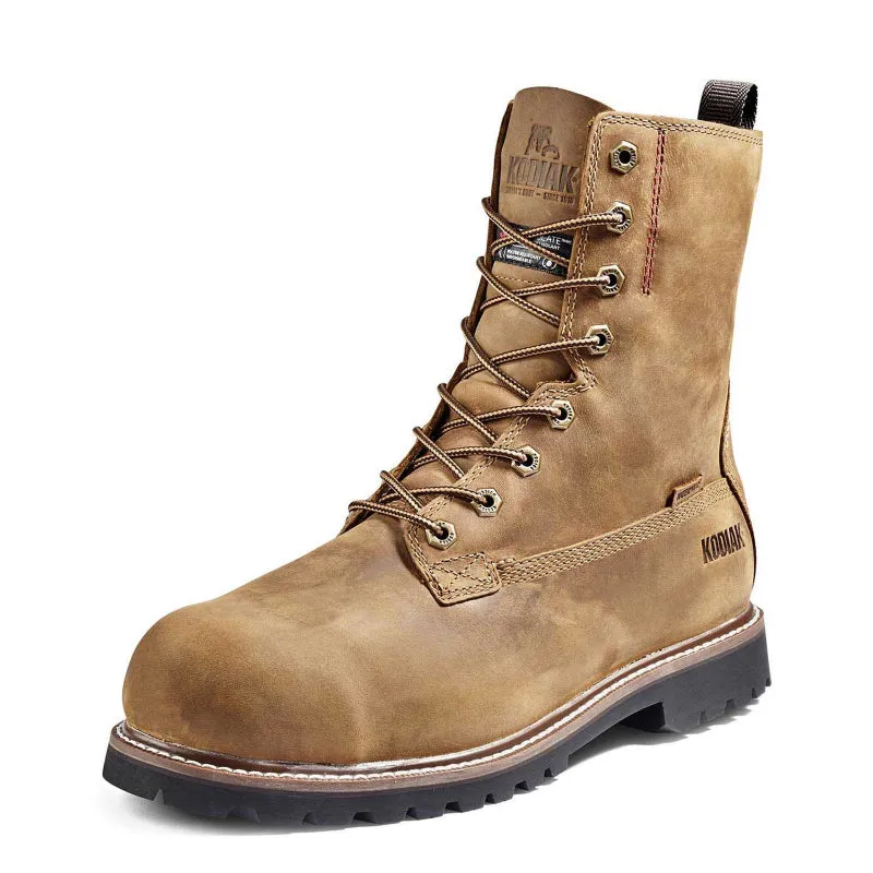 KODIAK® Men's Mckinney 8" Waterproof Composite Toe Safety Work Boots - 4NLSBN