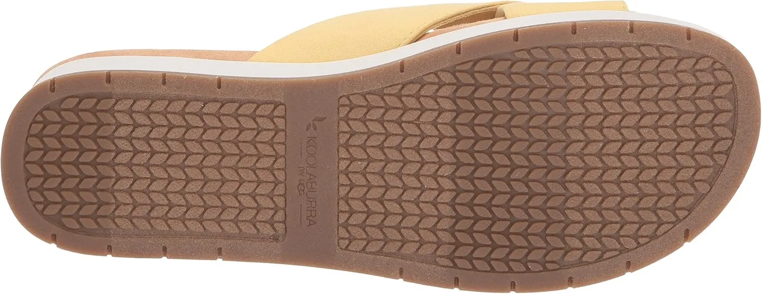 Koolaburra by UGG Women's Carenza Flat Sandal