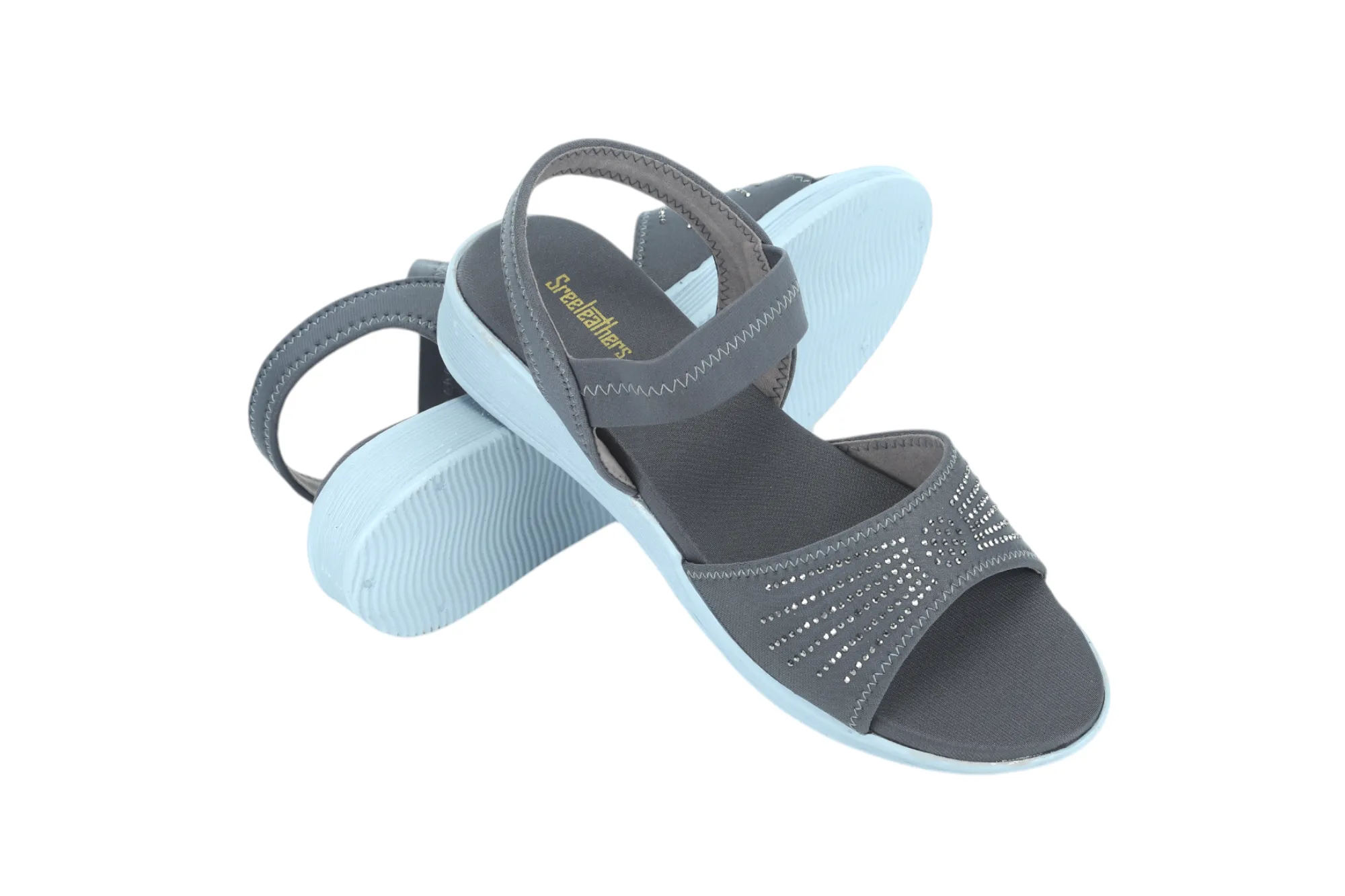 Ladies Fancy Flat Sandal 912604