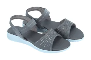 Ladies Fancy Flat Sandal 912604