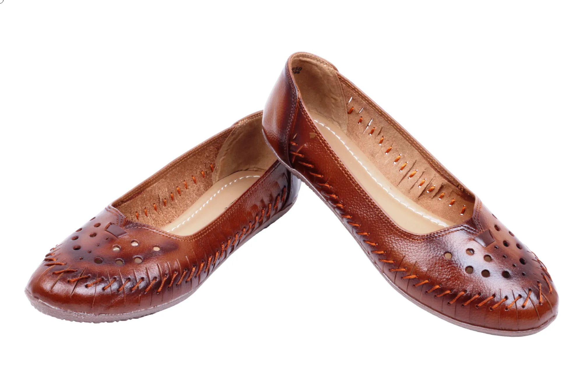 LADIES FLAT LEATHER BELLY 996050