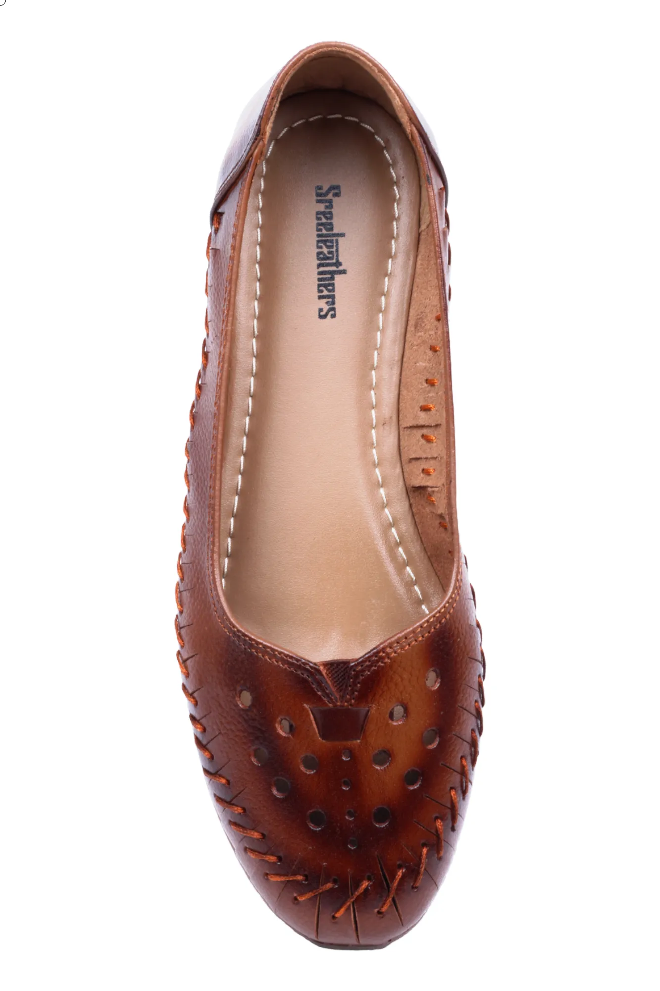 LADIES FLAT LEATHER BELLY 996050