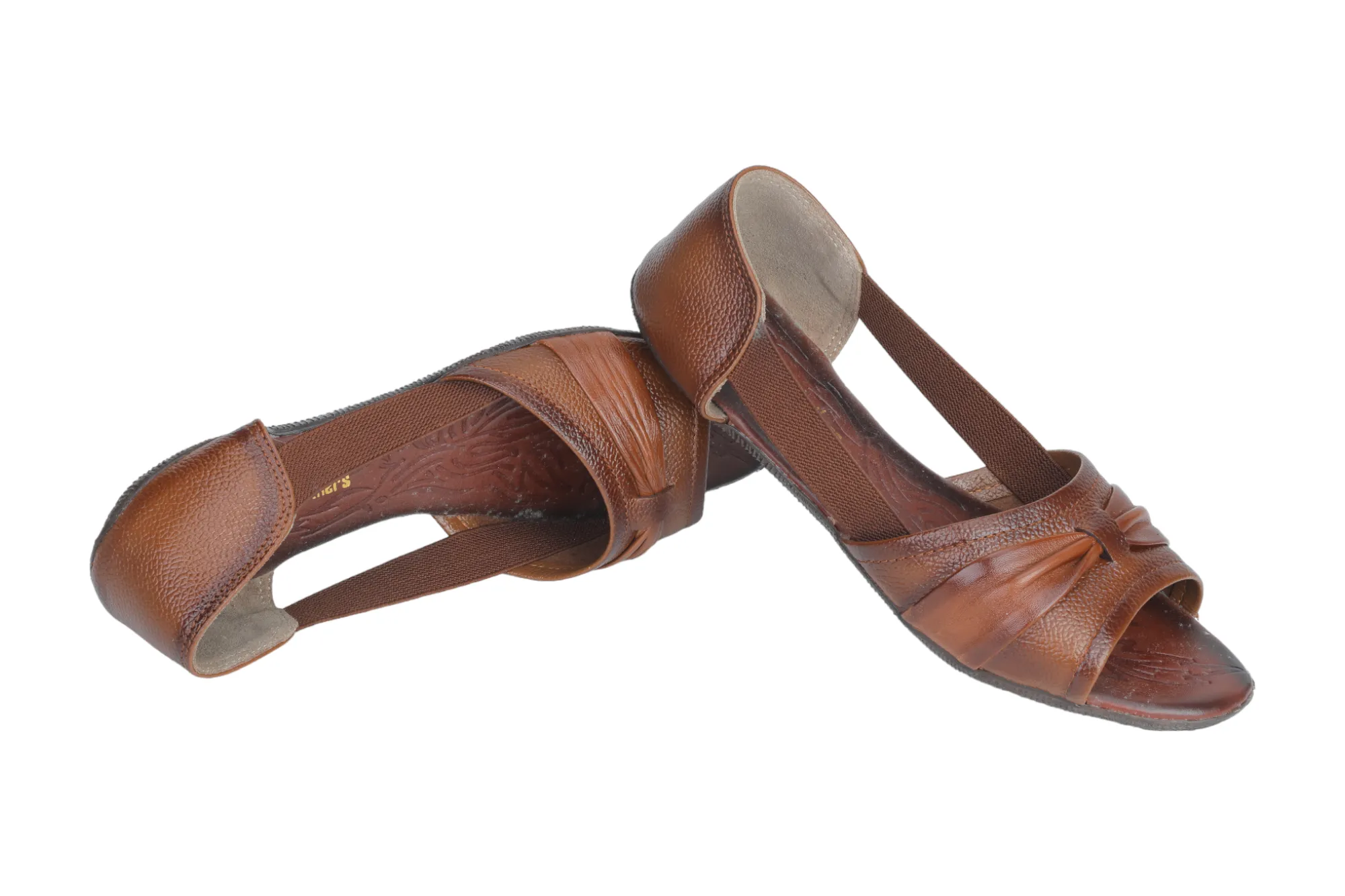 LADIES FLAT LEATHER SANDAL 999532