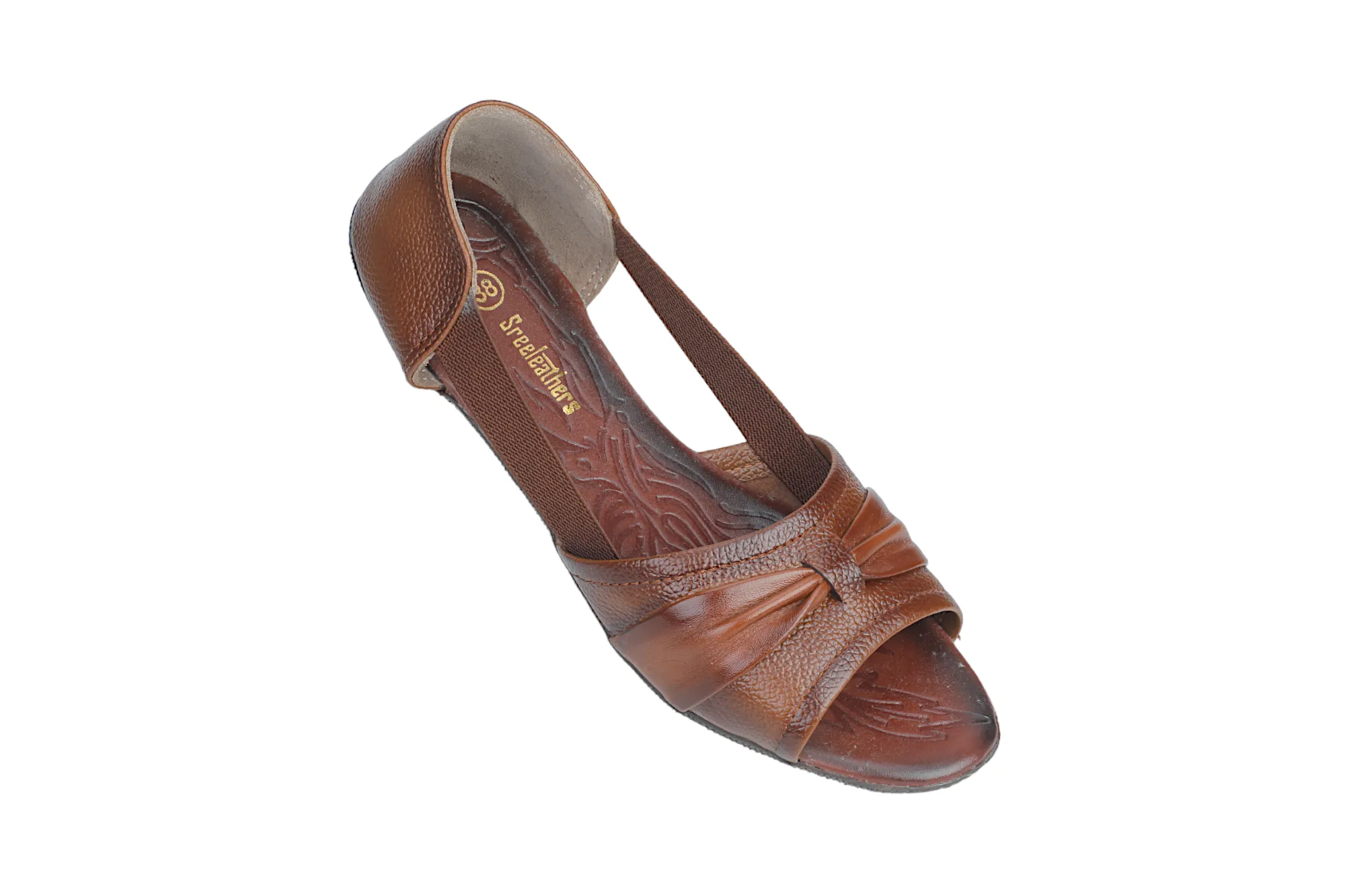 LADIES FLAT LEATHER SANDAL 999532