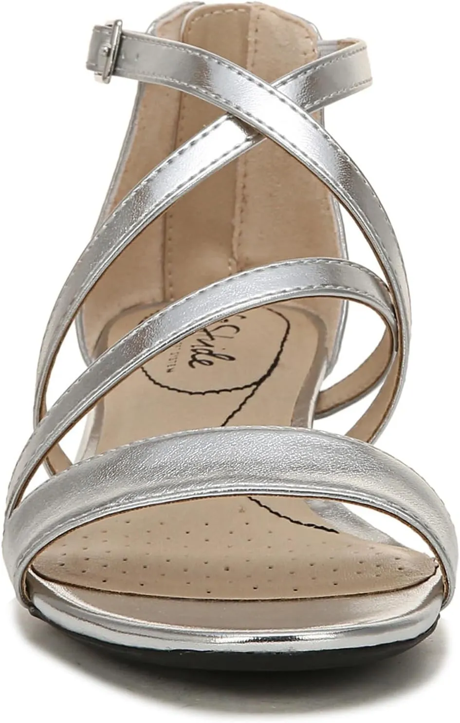 LifeStride Women's Yolanda Strappy Wedge Sandal