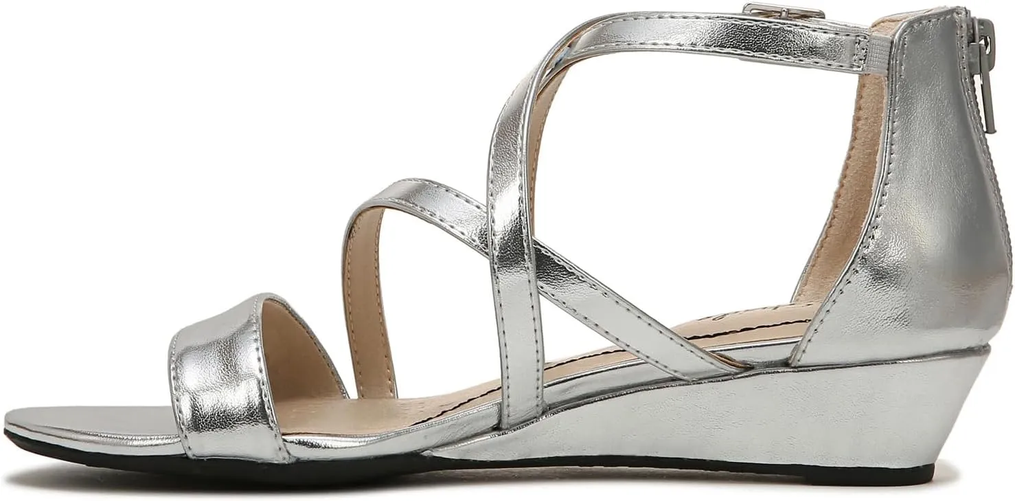 LifeStride Women's Yolanda Strappy Wedge Sandal