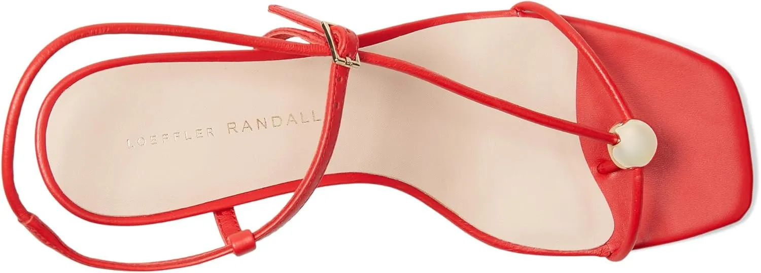 Loeffler Randall Women's Triana Strappy Mid-Heel Sandals with Ball
