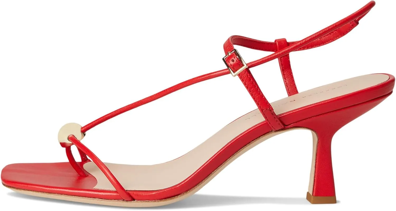 Loeffler Randall Women's Triana Strappy Mid-Heel Sandals with Ball