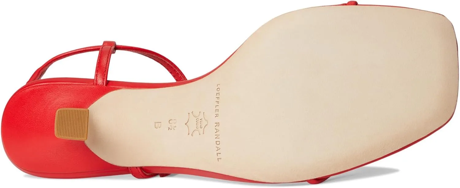 Loeffler Randall Women's Triana Strappy Mid-Heel Sandals with Ball