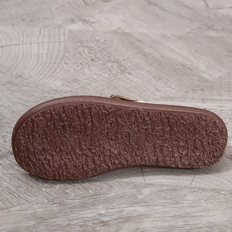Lora - Gemütliche Plüsch Slip-On Hausschuhe