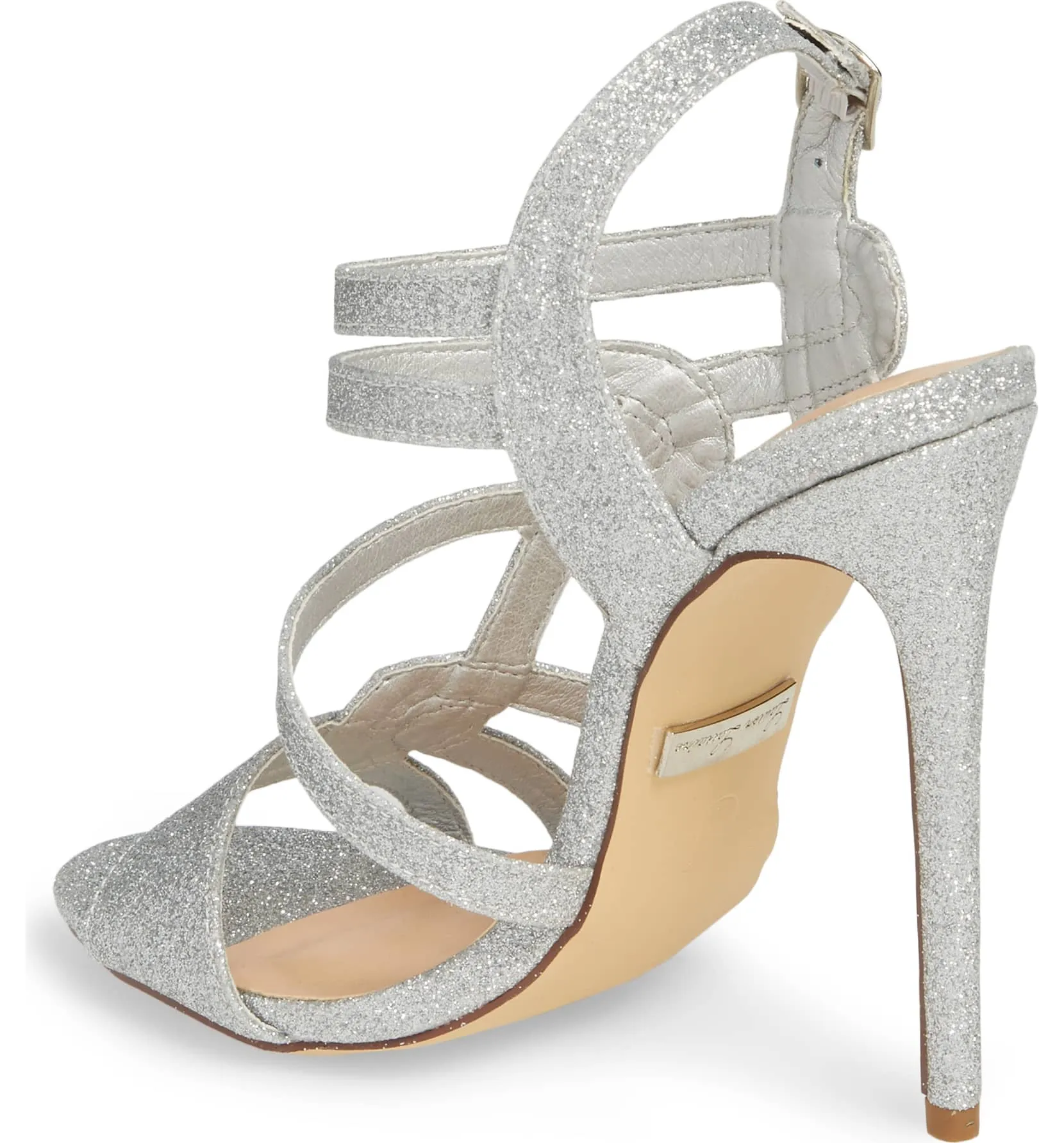 Lorraine Gidget Prom Sandal Open Formal Glitter High Lauren Strappy Toe International tracking Pumps Sustainable