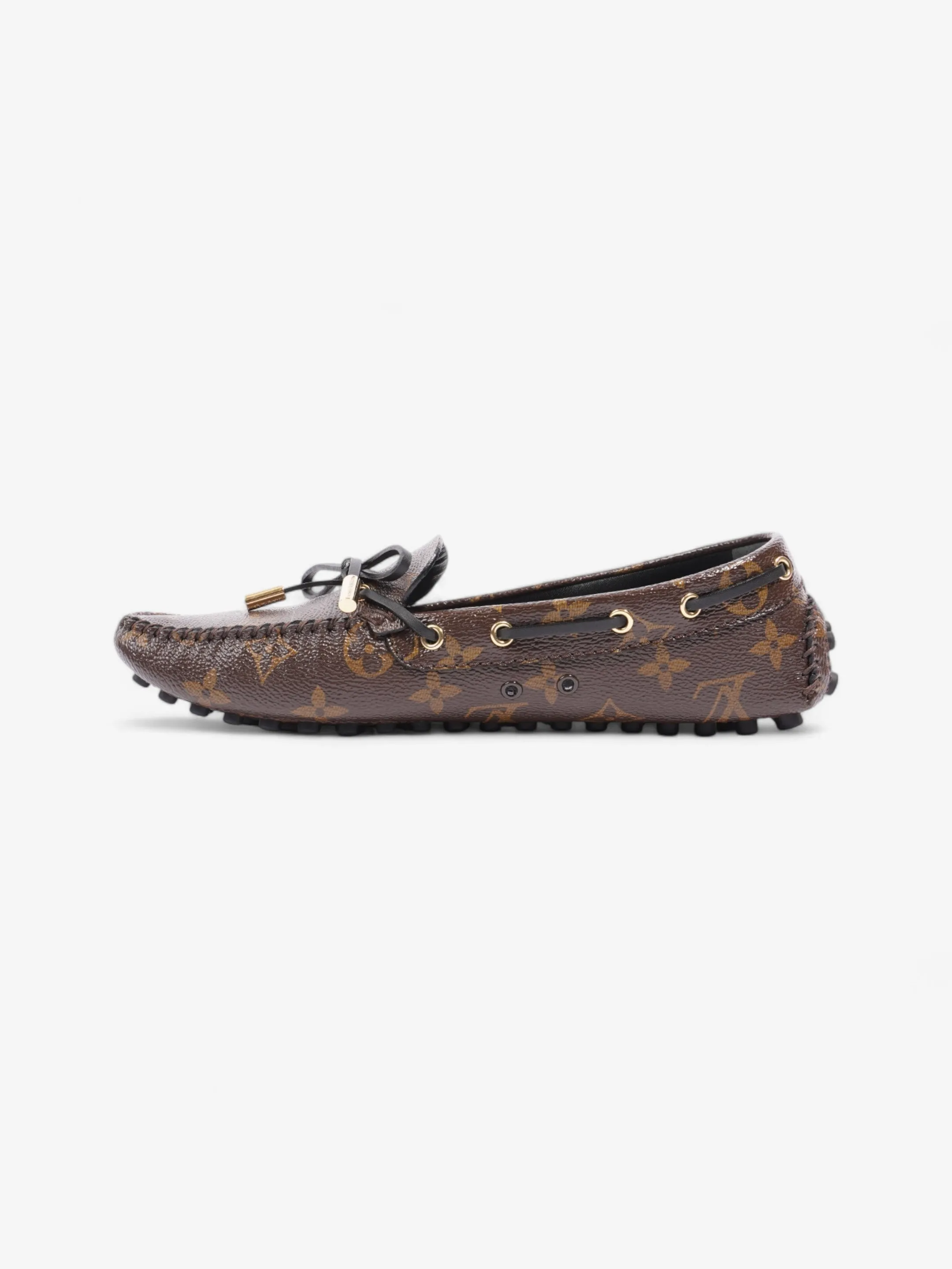 Louis Vuitton Gloria Flat Loafer Monogram Coated Canvas EU 37.5 UK 4.5