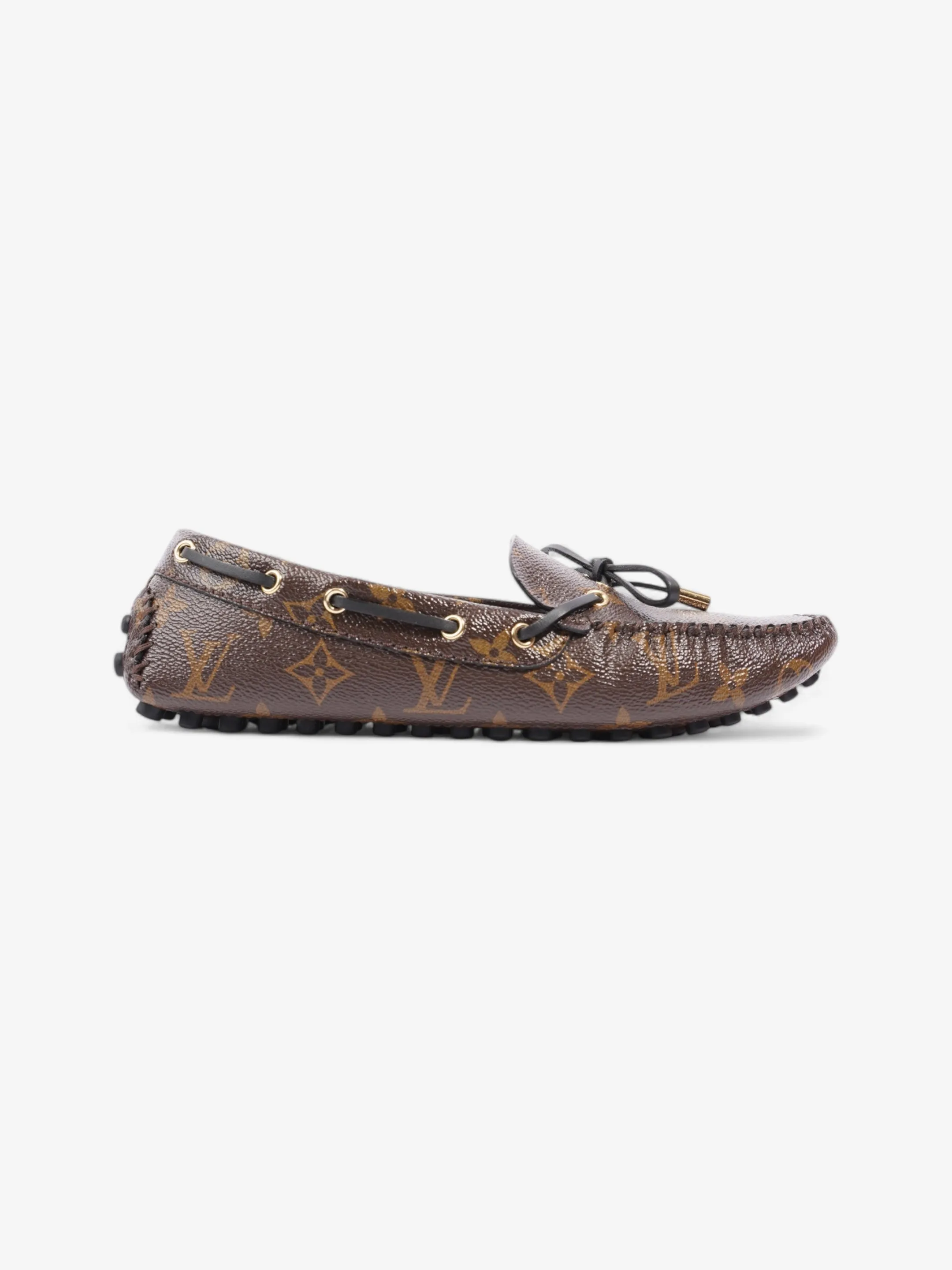 Louis Vuitton Gloria Flat Loafer Monogram Coated Canvas EU 37.5 UK 4.5