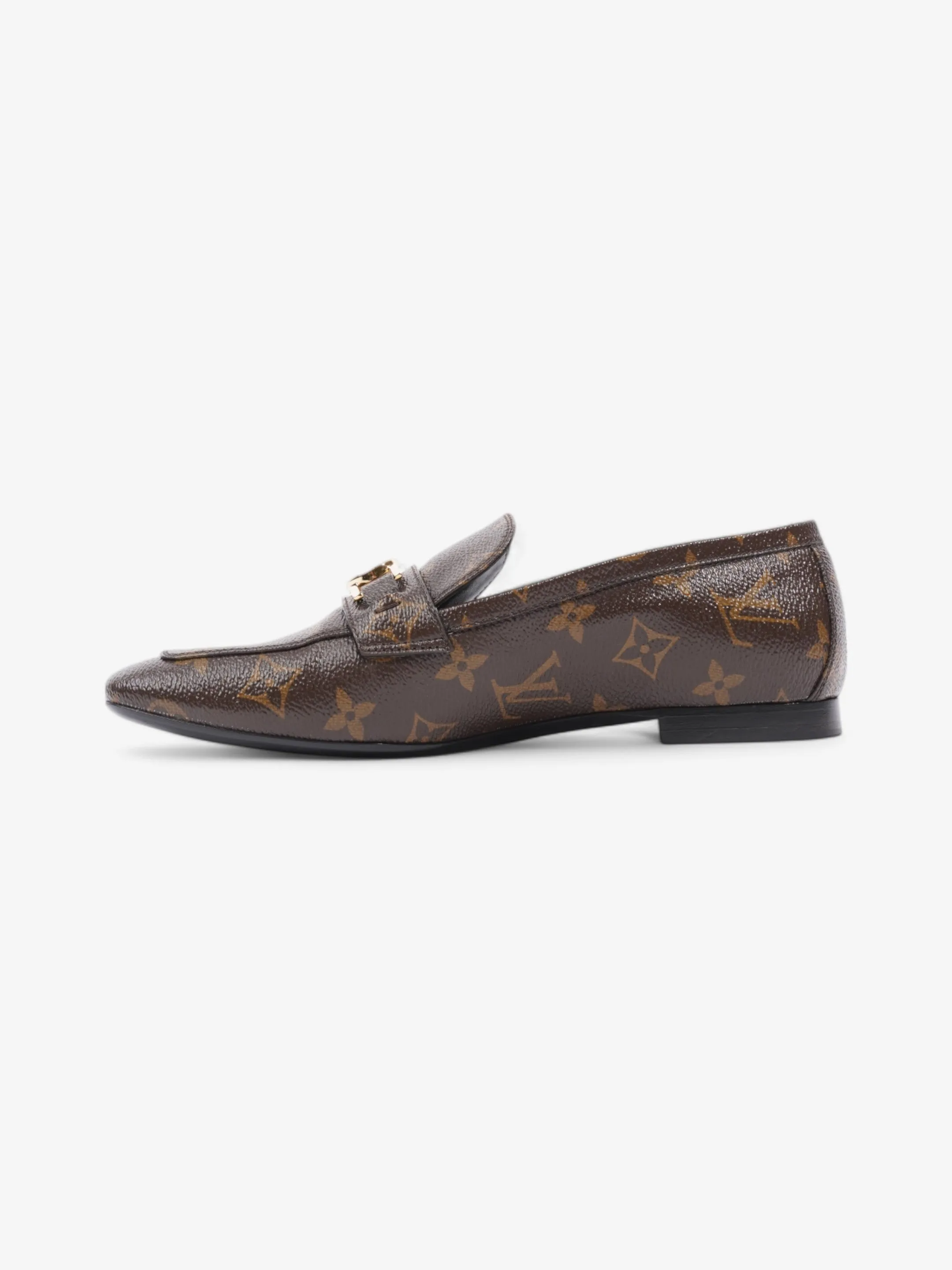 Louis Vuitton Upper Case Flat Loafer Monogram Coated Canvas EU 38 UK 5