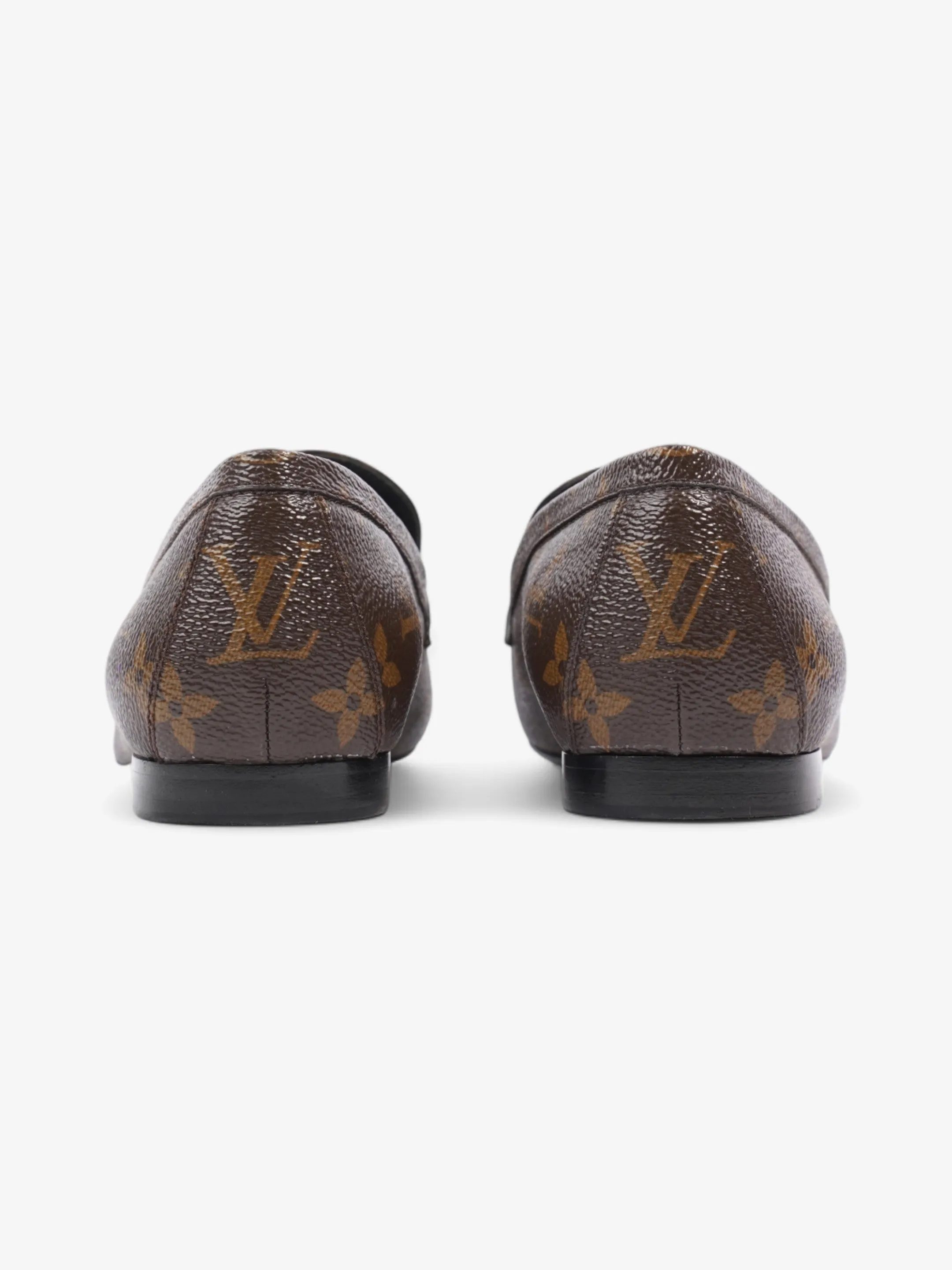 Louis Vuitton Upper Case Flat Loafer Monogram Coated Canvas EU 38 UK 5