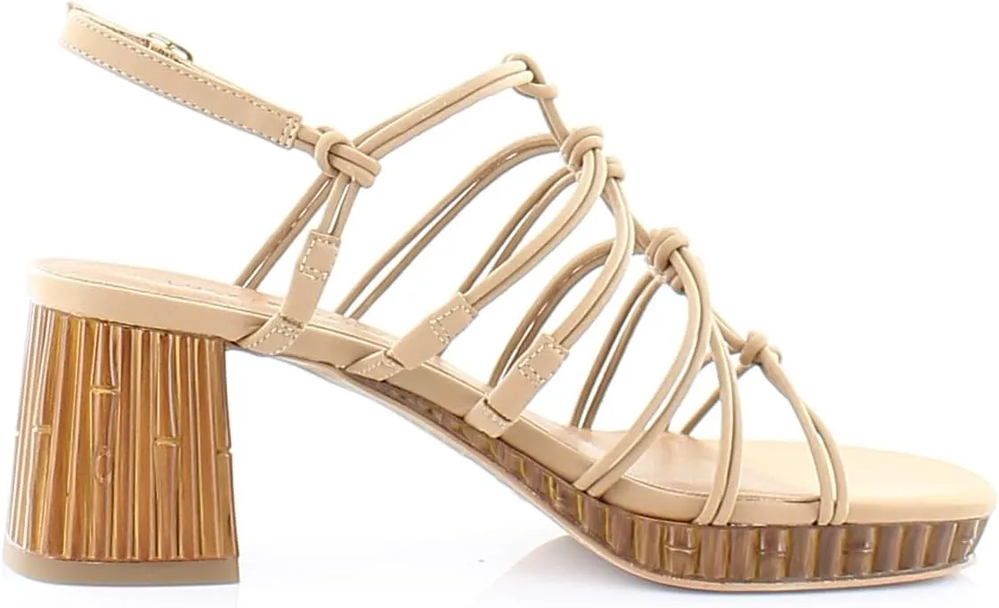 Lucky Brand Women's Bassie Strappy High Heel Sandal Heeled