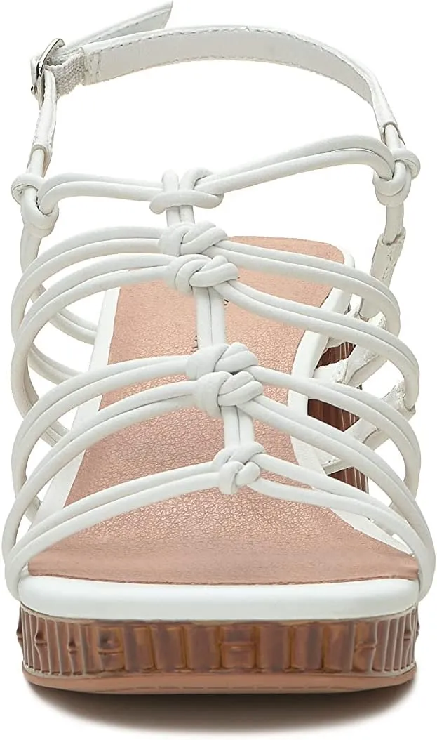 Lucky Brand Women's Bassie Strappy High Heel Sandal Heeled