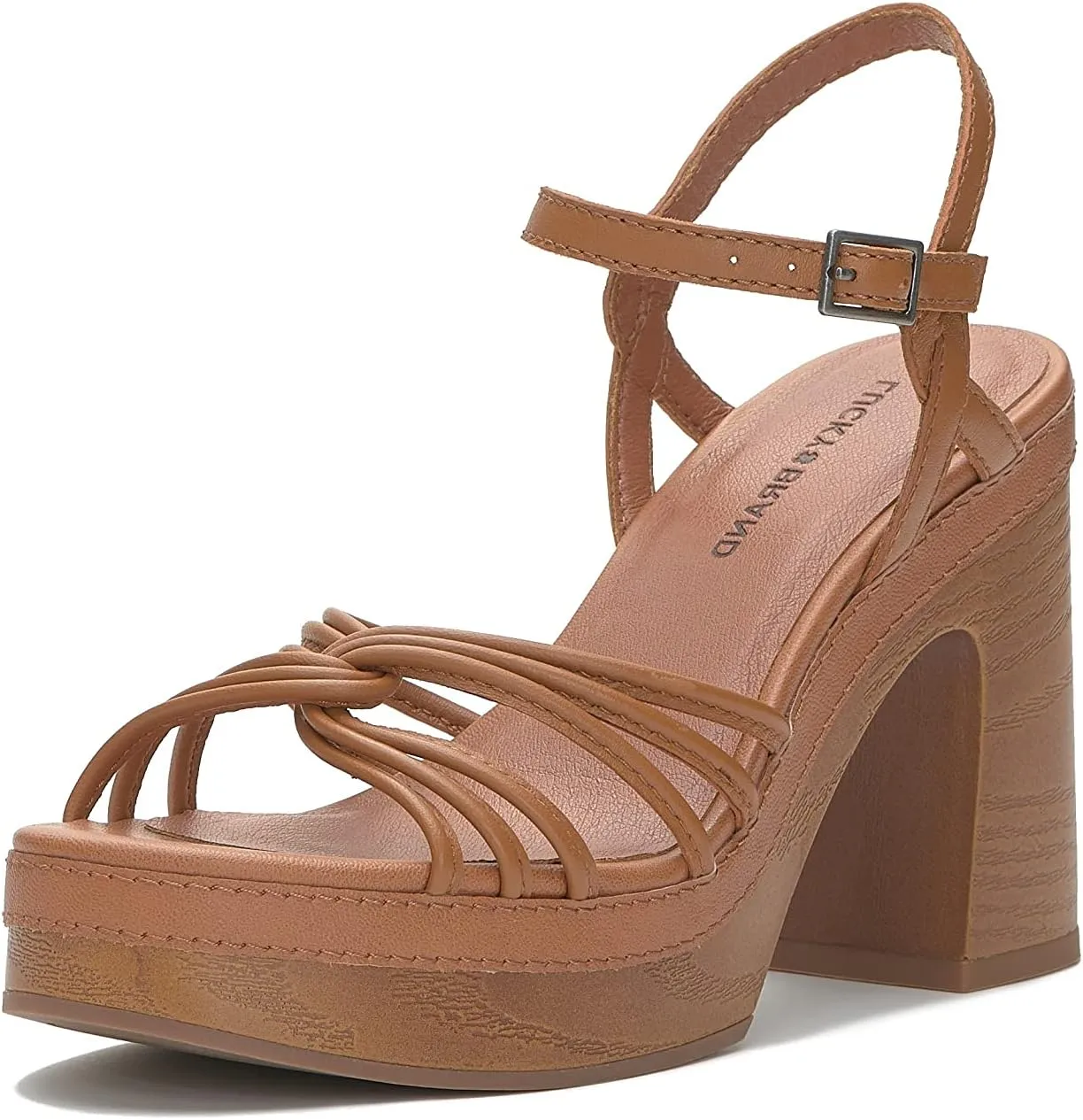 Lucky Brand Women's Ismene Strappy High Heel Sandal Heeled