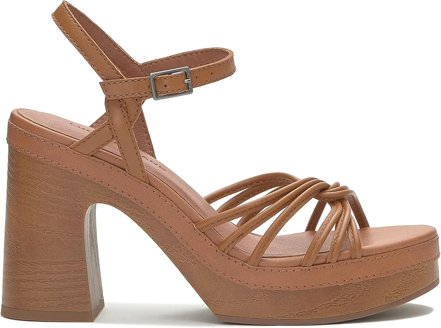 Lucky Brand Women's Ismene Strappy High Heel Sandal Heeled