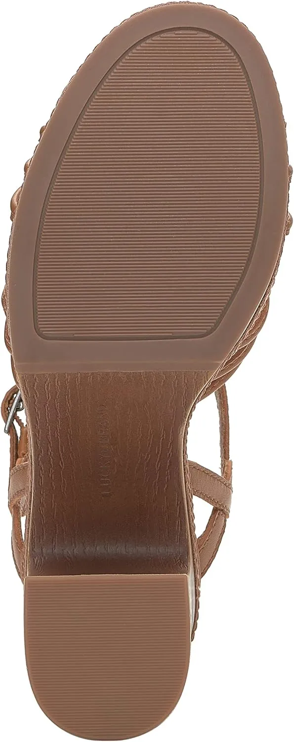 Lucky Brand Women's Ismene Strappy High Heel Sandal Heeled