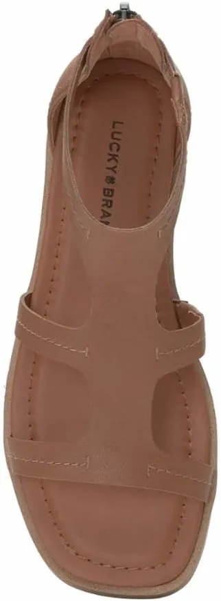 Lucky Brand Women's Nayda Caged Sandal Flat