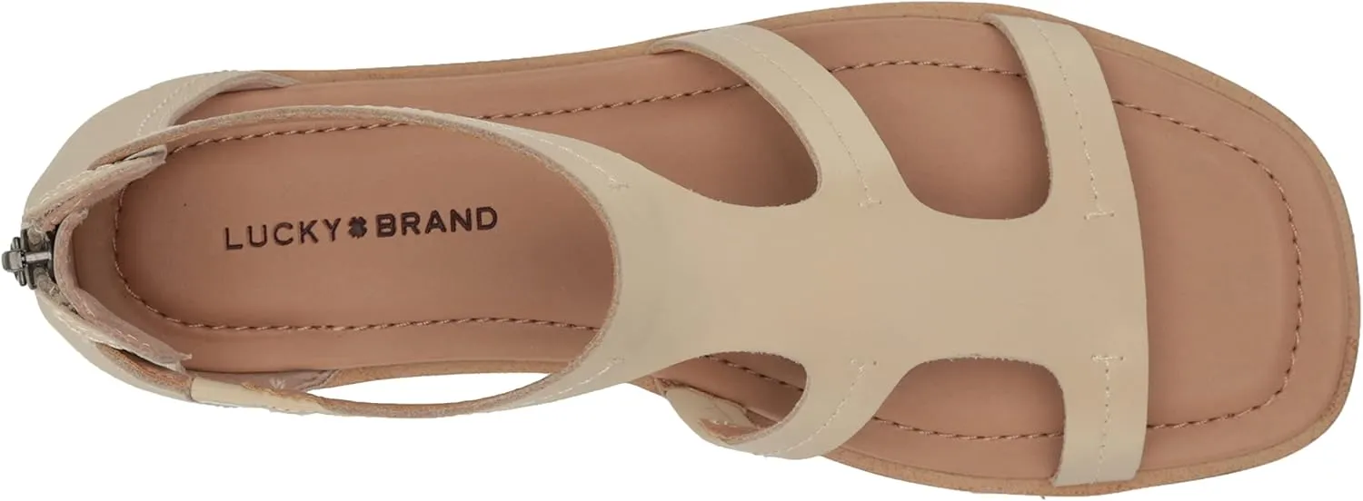 Lucky Brand Women's Nayda Caged Sandal Flat