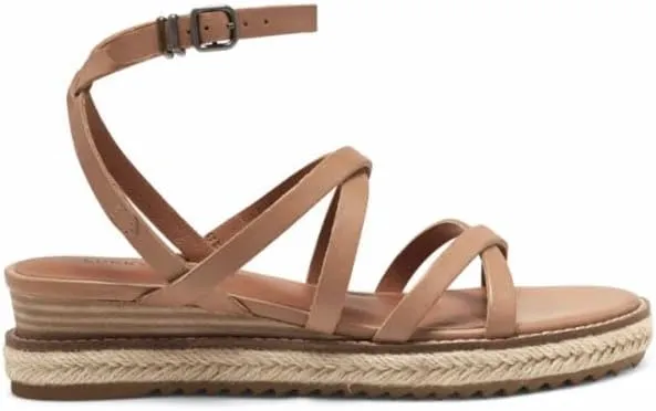 Lucky Brand Women's Nemelli Strappy Wedge Sandal Platform