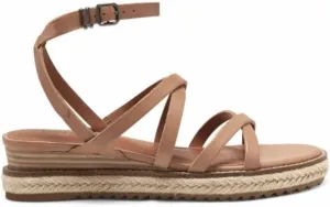 Lucky Brand Women's Nemelli Strappy Wedge Sandal Platform