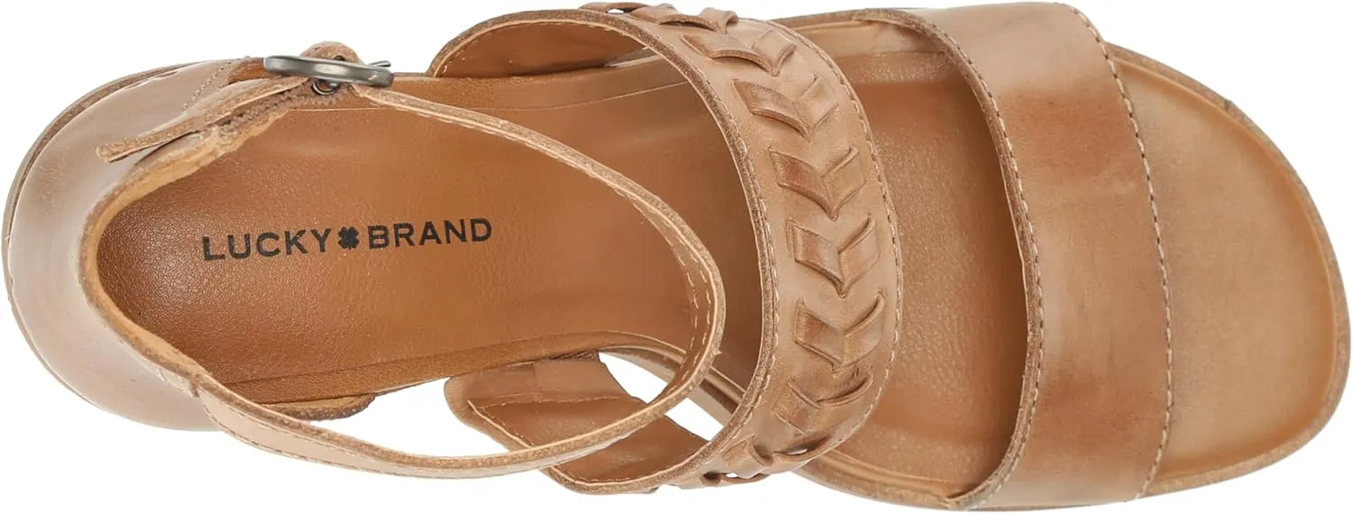 Lucky Brand Women's Serenay Strappy High Heel Sandal Heeled