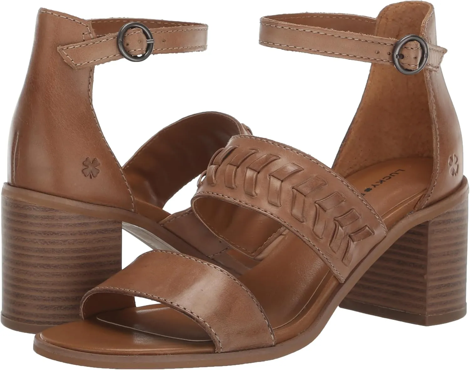 Lucky Brand Women's Serenay Strappy High Heel Sandal Heeled