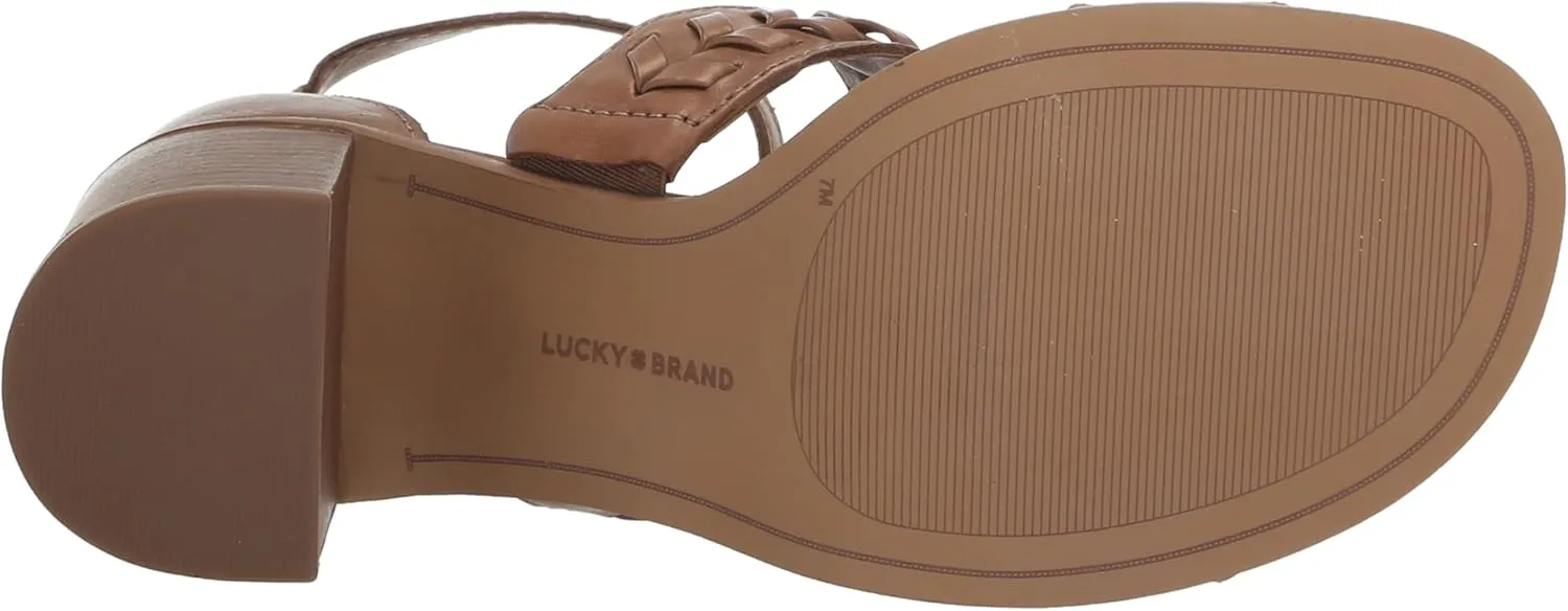 Lucky Brand Women's Serenay Strappy High Heel Sandal Heeled