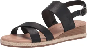 Lucky Brand Women's Waeka Sandal Strappy Wedge Casual