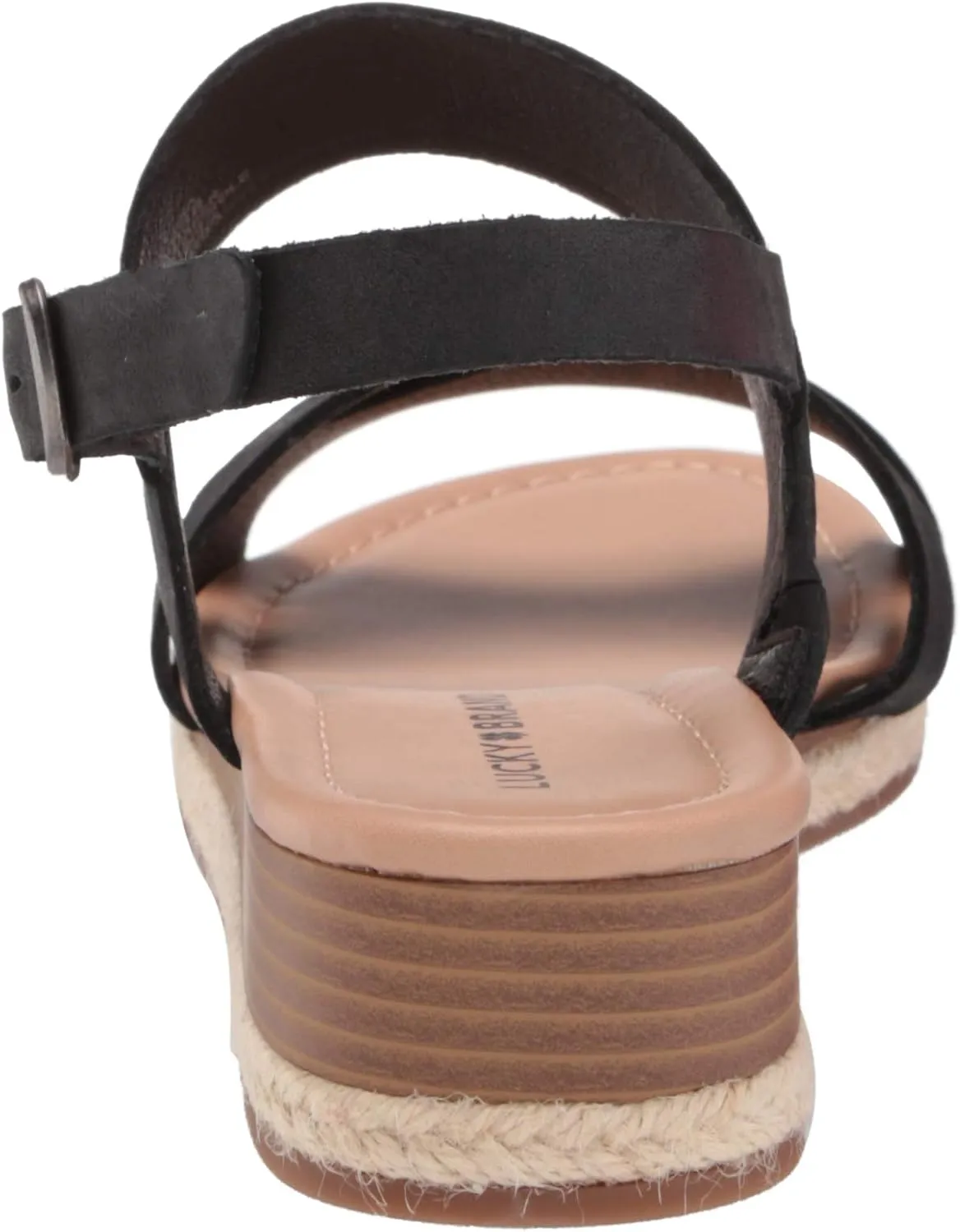 Lucky Brand Women's Waeka Sandal Strappy Wedge Casual